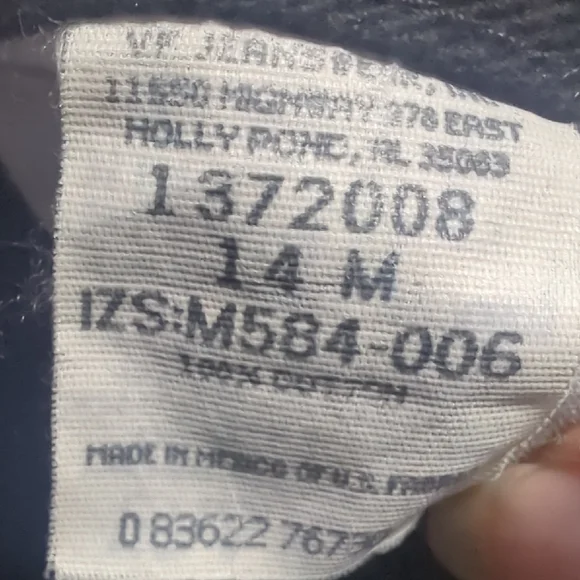 Black Denim Jeans - Picture 2 of 4